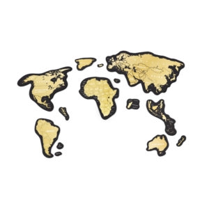 Магнитная карта мира Travel Map MAGNETIC World со скретч слоем 1DEA.ME