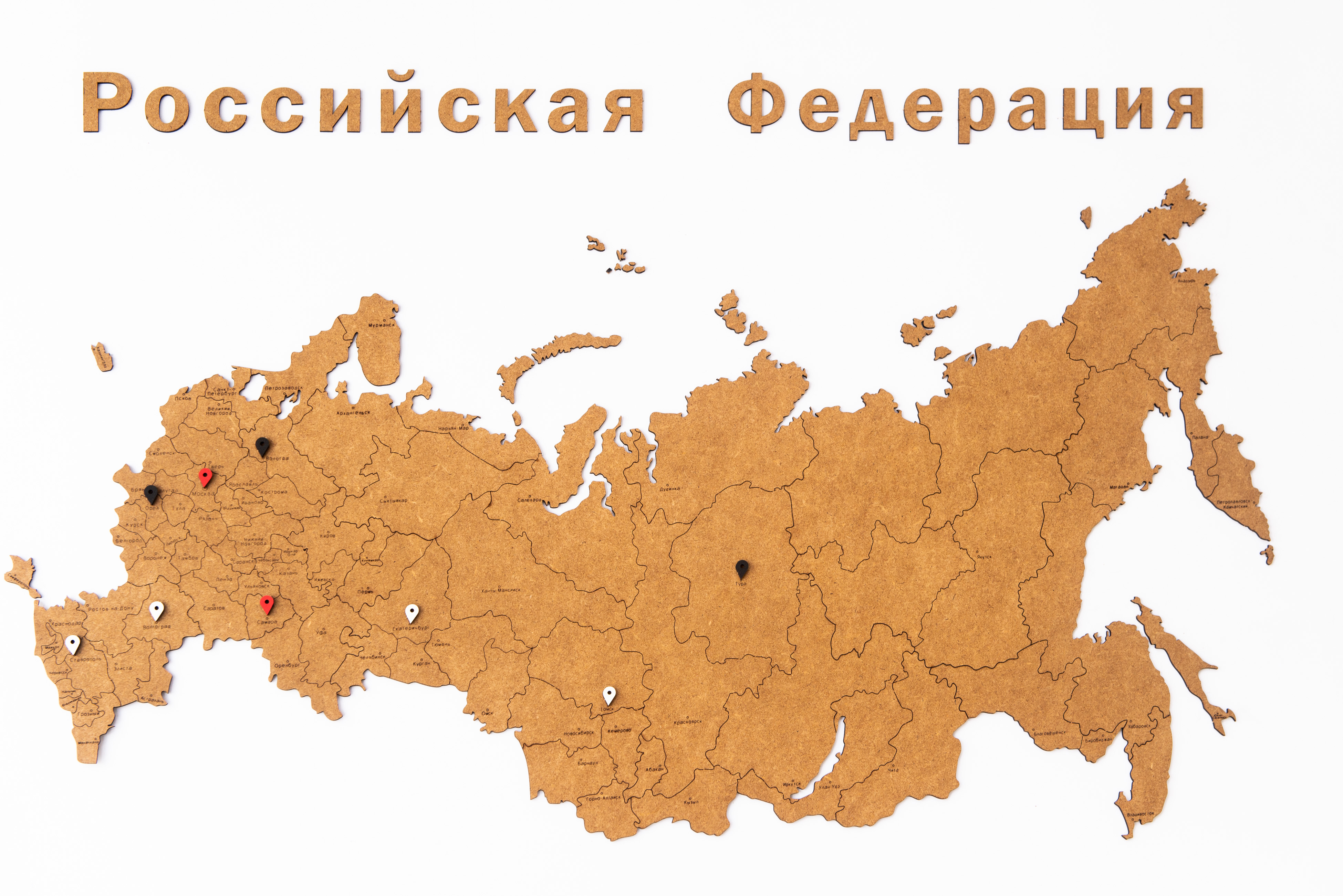 Сборка карты россии